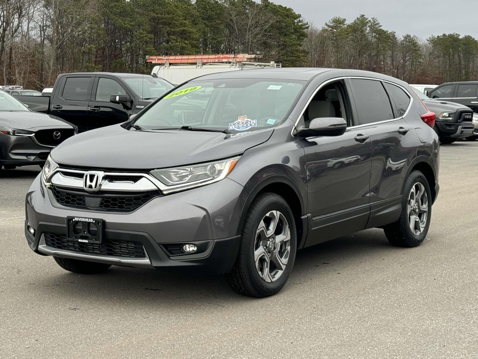 Used 2019 Honda CR-V EX with VIN 2HKRW2H58KH632414 for sale in Riverhead, NY