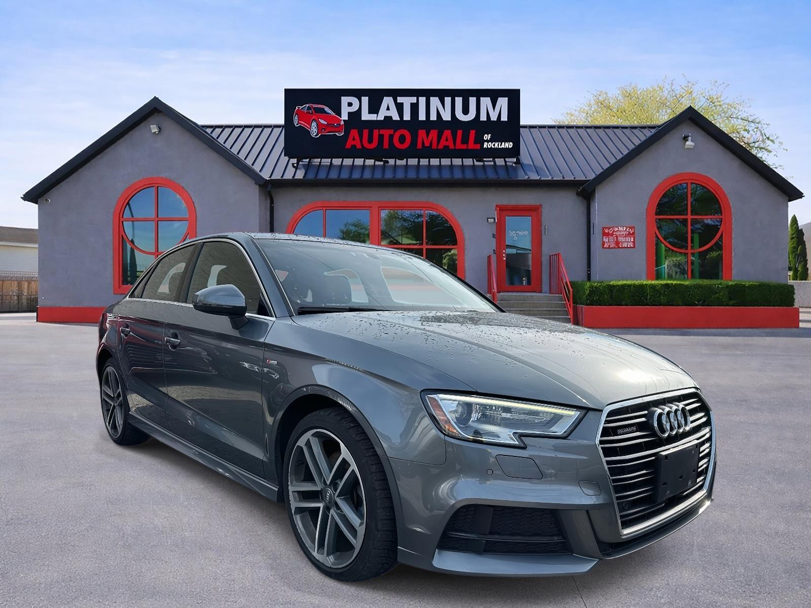 2018 Audi A3 2.0T quattro Premium Plus Sedan AWD