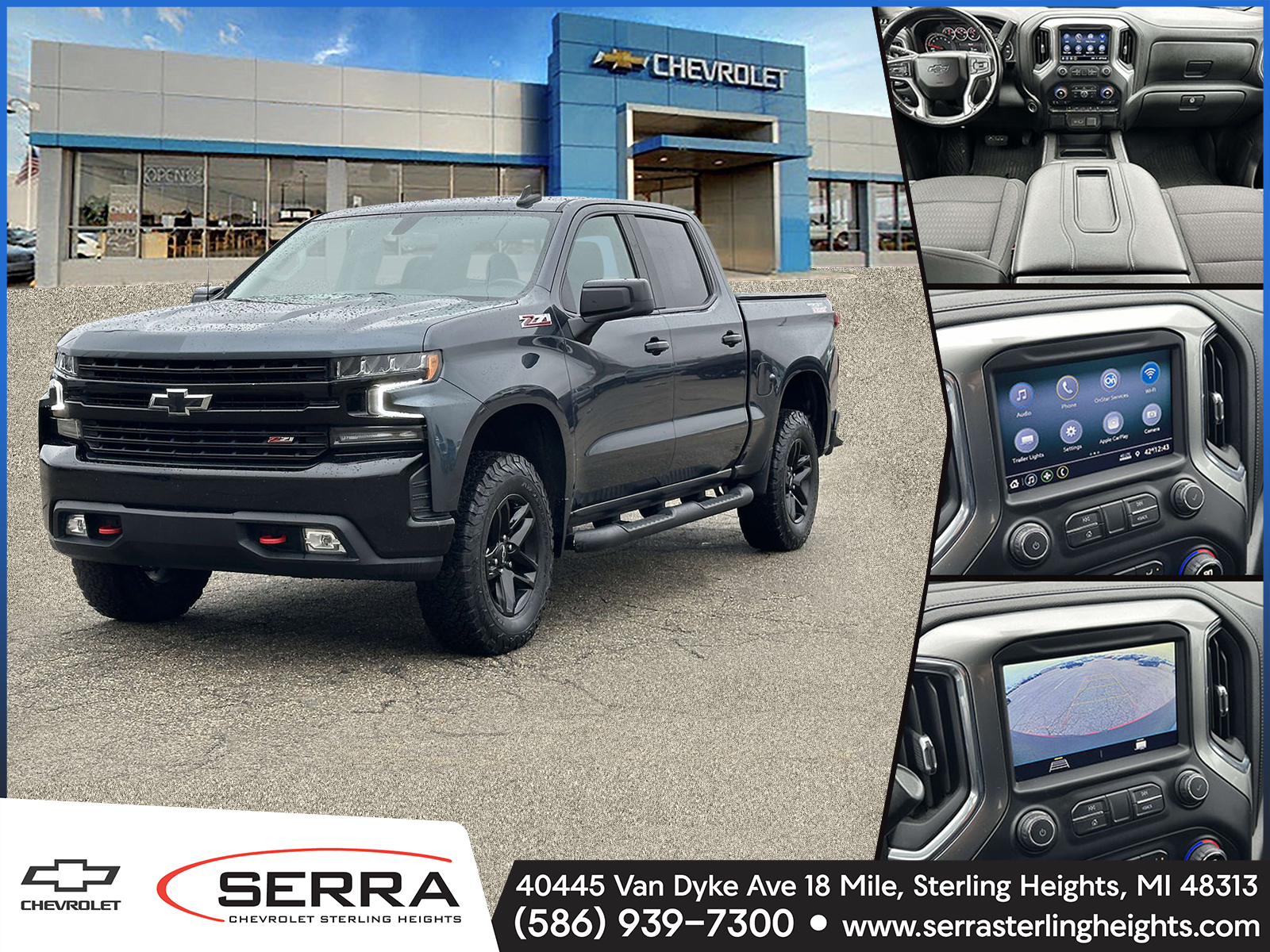 2021 Chevrolet Silverado 1500 LT Trail Boss Crew Cab 4WD