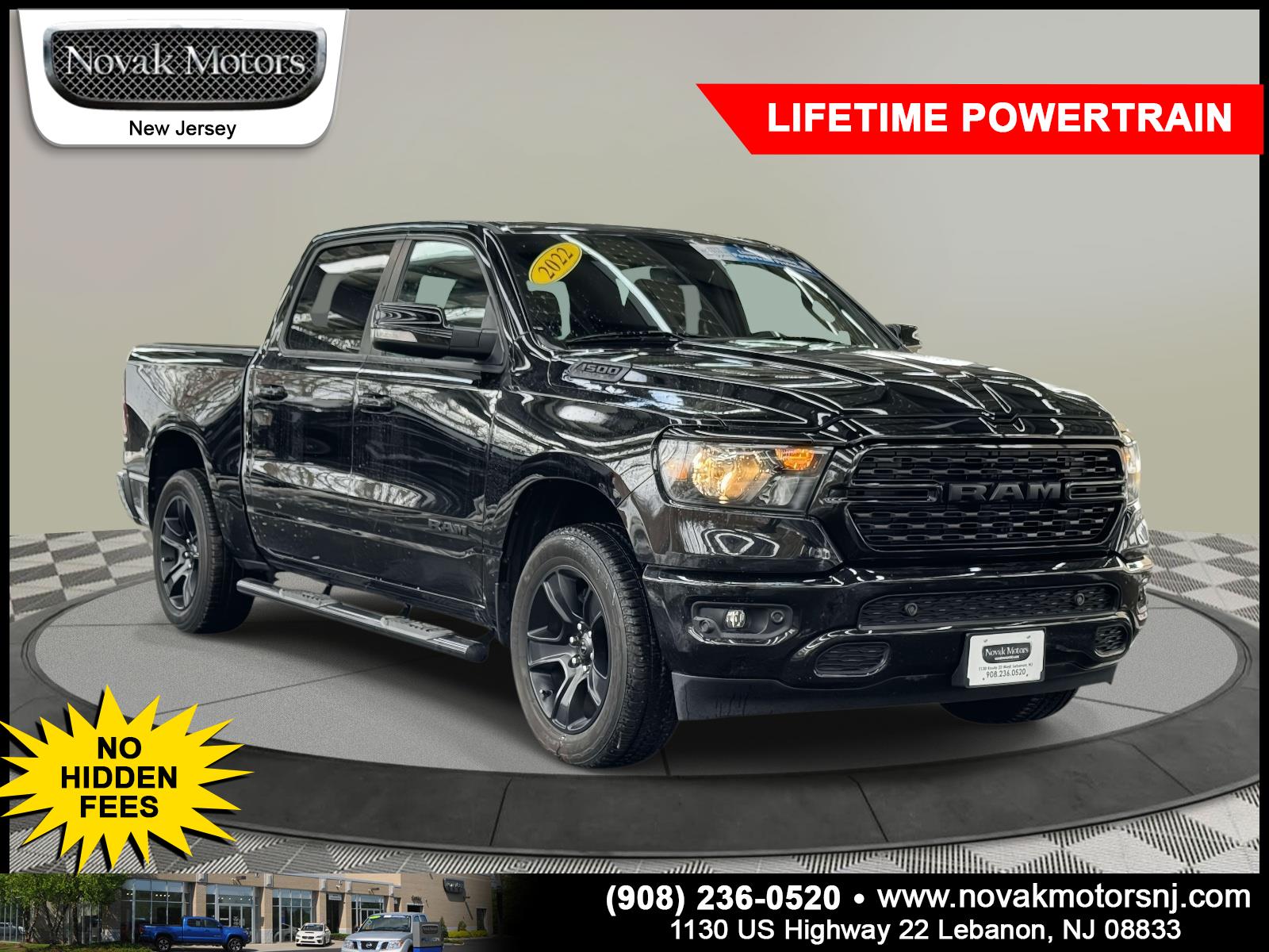2022 RAM 1500 Big Horn Crew Cab 4WD