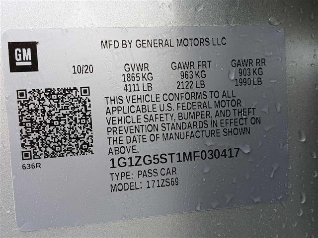 2021 Chevrolet Malibu