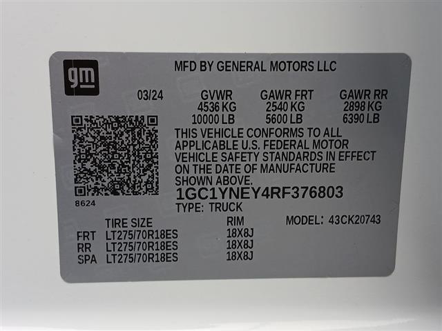 2024 Chevrolet Silverado 2500HD