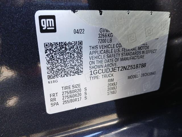 2022 Chevrolet Silverado 1500