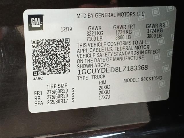 2020 Chevrolet Silverado 1500