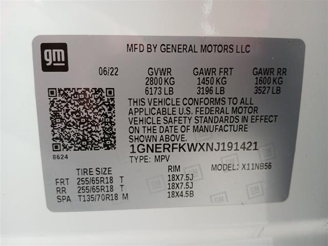 2022 Chevrolet Traverse