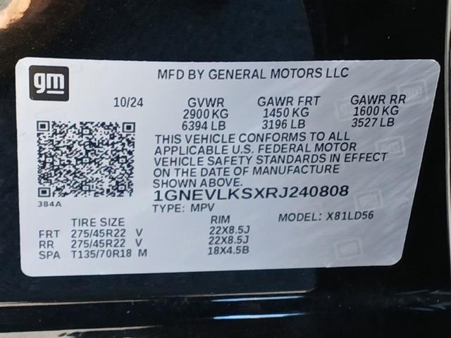 2024 Chevrolet Traverse