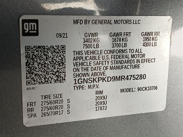 2021 Chevrolet Tahoe