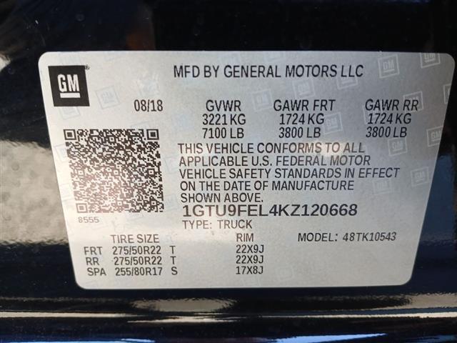 2019 GMC Sierra 1500