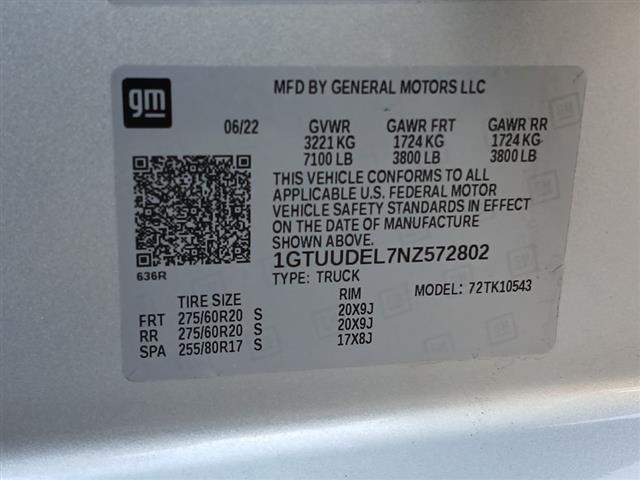 2022 GMC Sierra 1500