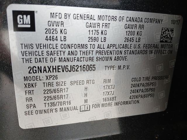 2018 Chevrolet Equinox