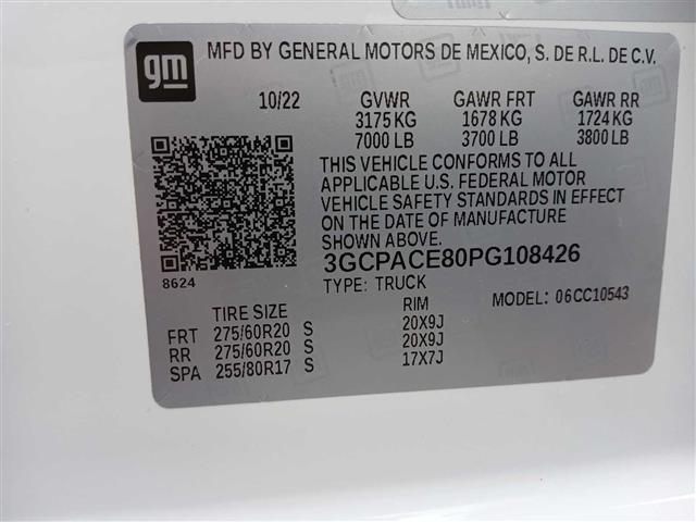 2023 Chevrolet Silverado 1500