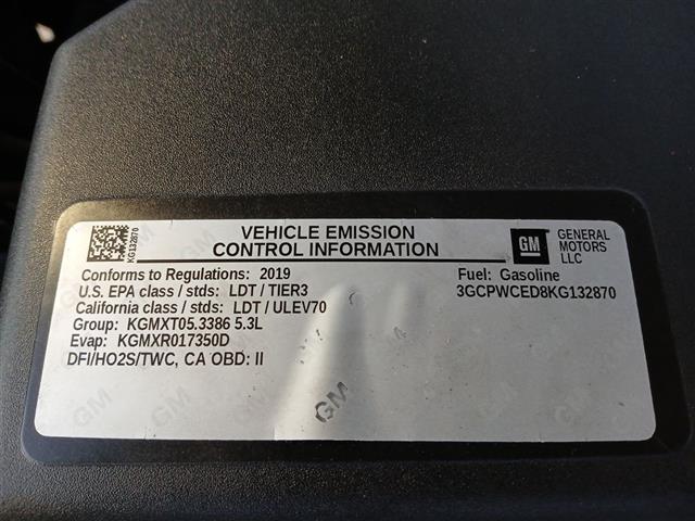 2019 Chevrolet Silverado 1500