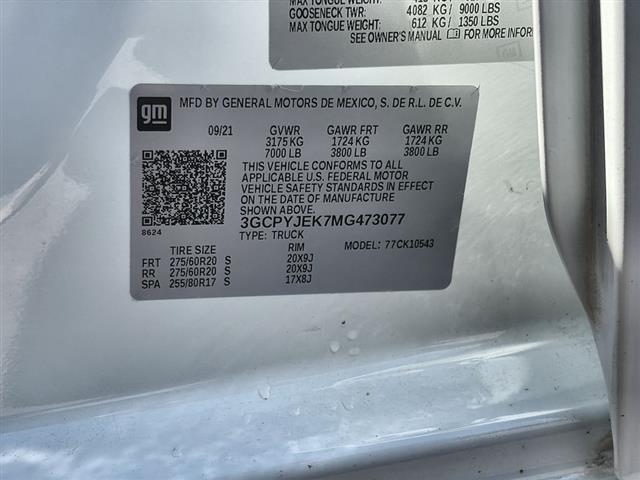 2021 Chevrolet Silverado 1500