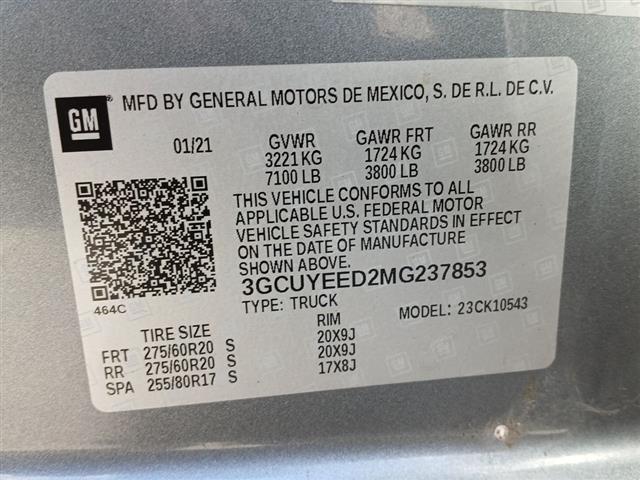 2021 Chevrolet Silverado 1500