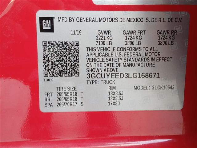 2020 Chevrolet Silverado 1500