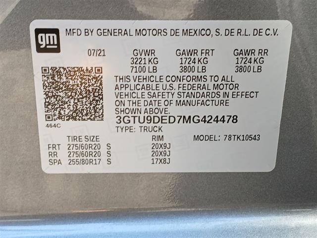 2021 GMC Sierra 1500