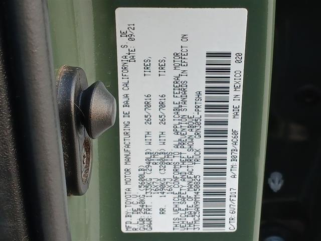 2021 Toyota Tacoma 4WD