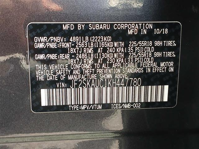 2019 Subaru Forester