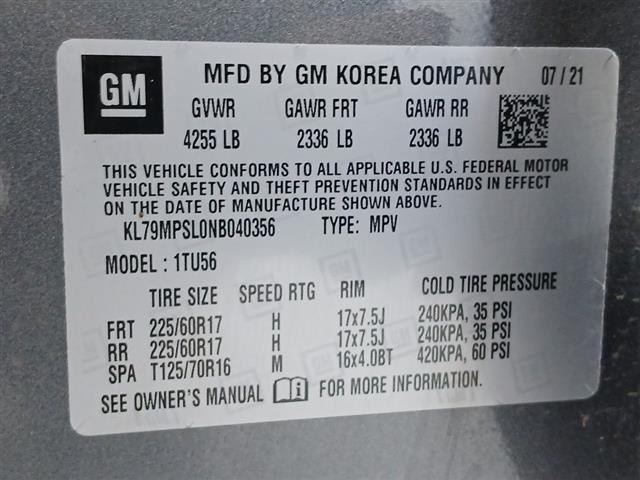 2022 Chevrolet TrailBlazer