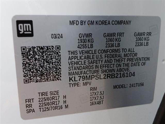 2024 Chevrolet TrailBlazer