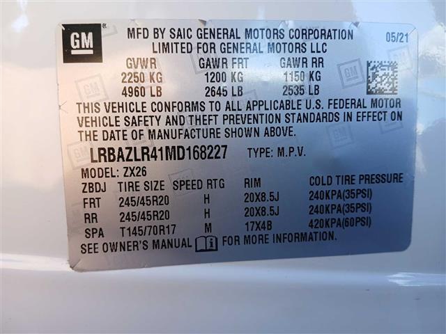 2021 Buick Envision