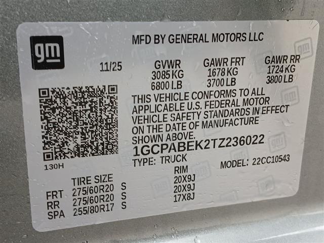 2026 Chevrolet Silverado 1500