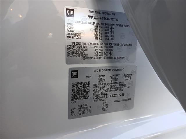 2026 Chevrolet Silverado 1500