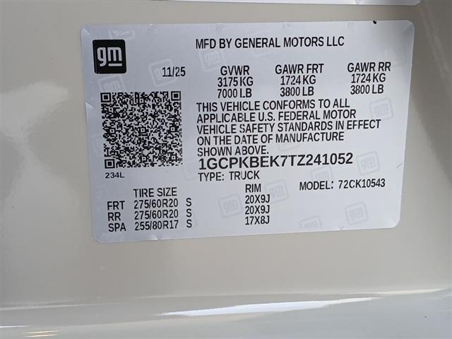 2026 Chevrolet Silverado 1500