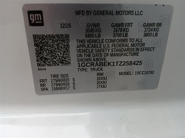 2026 Chevrolet Silverado 1500