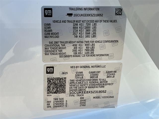 2025 Chevrolet Silverado 1500