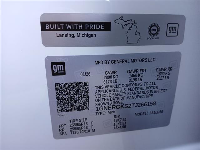 2026 Chevrolet Traverse