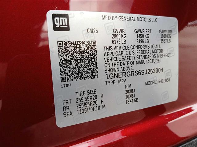 2025 Chevrolet Traverse