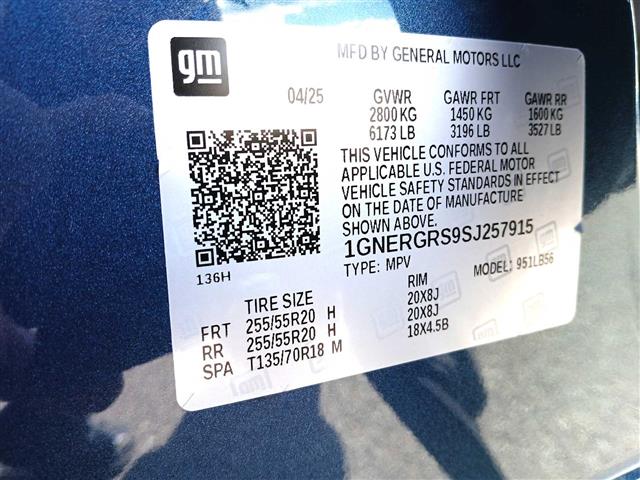 2025 Chevrolet Traverse