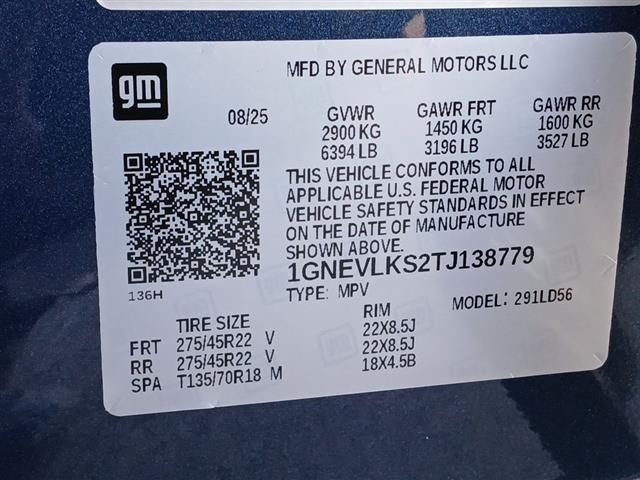 2026 Chevrolet Traverse