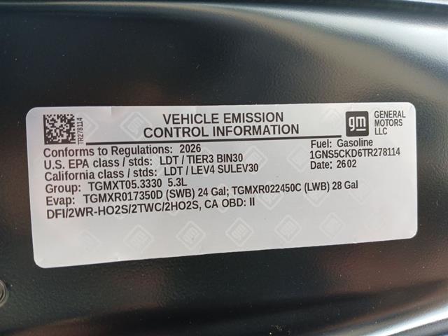 2026 Chevrolet Suburban