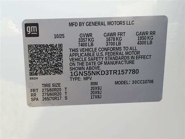 2026 Chevrolet Tahoe