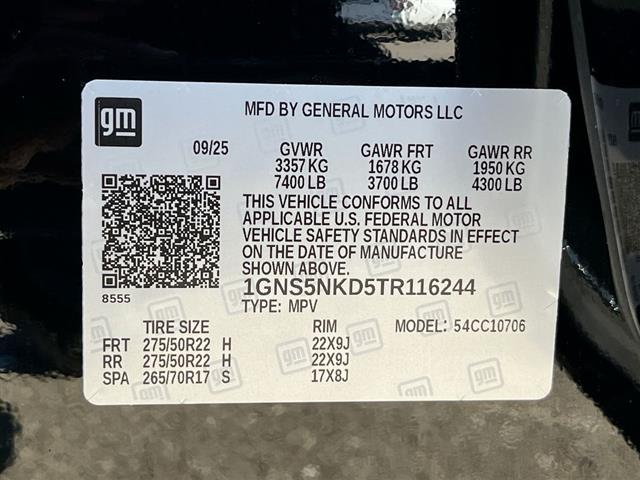 2026 Chevrolet Tahoe