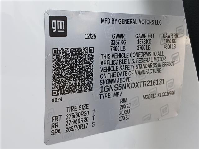 2026 Chevrolet Tahoe