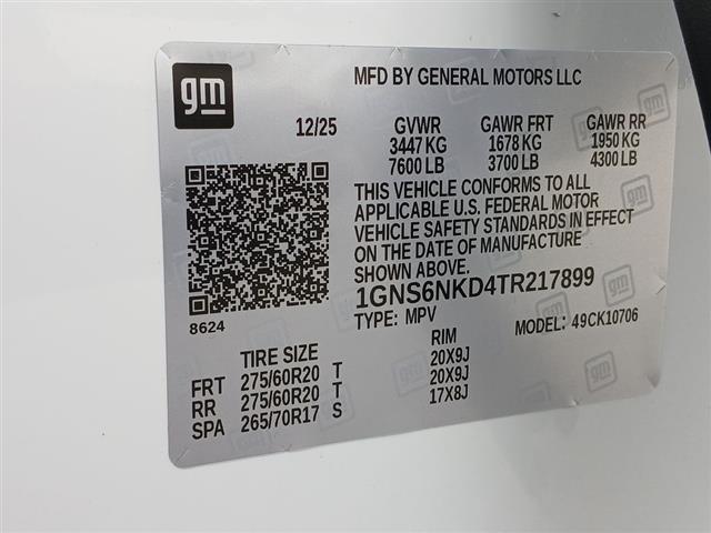 2026 Chevrolet Tahoe