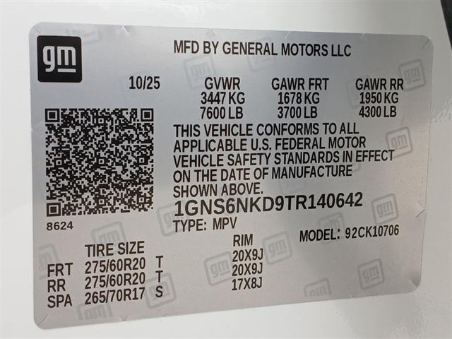 2026 Chevrolet Tahoe