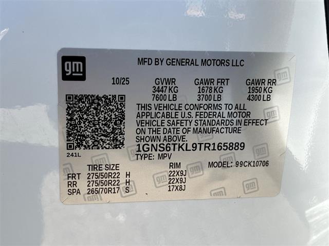 2026 Chevrolet Tahoe