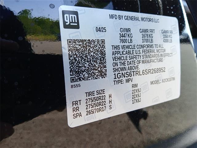 2025 Chevrolet Tahoe
