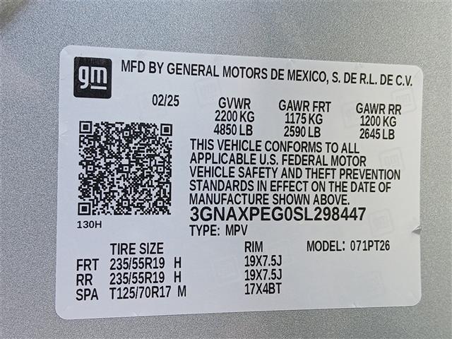 2025 Chevrolet Equinox