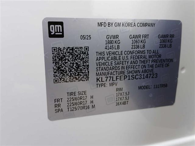 2025 Chevrolet TRAX