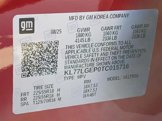 2026 Chevrolet TRAX