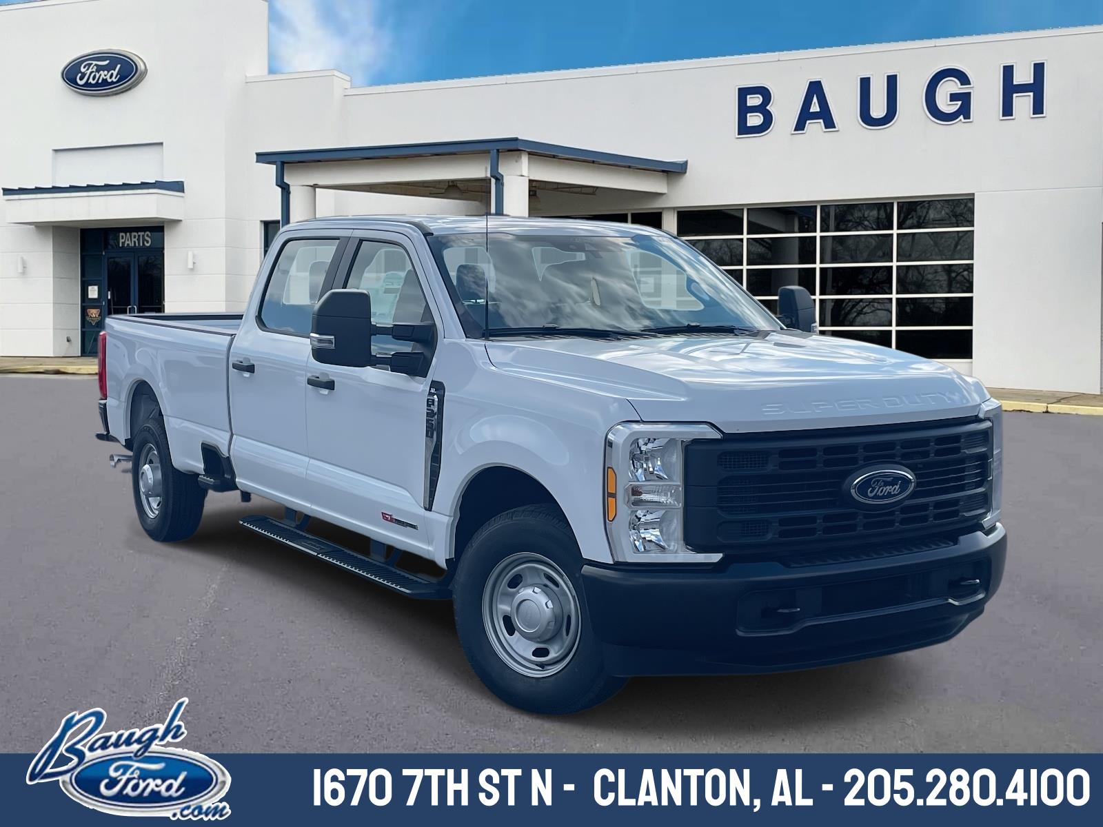 Oxford White 2026 Ford F-350 Super Duty XL Crew Cab LB RWD Pickup Truck 4X2 Manual