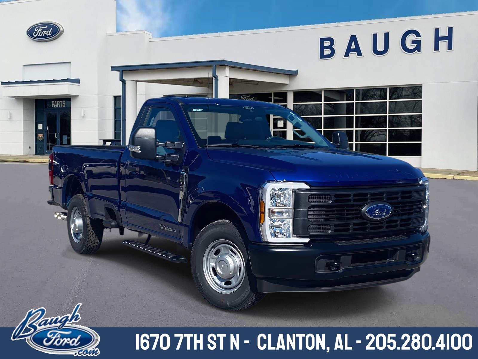 Argon Blue Metallic 2026 Ford F-350 Super Duty XL Regular Cab LB RWD Pickup Truck 4X2 Manual