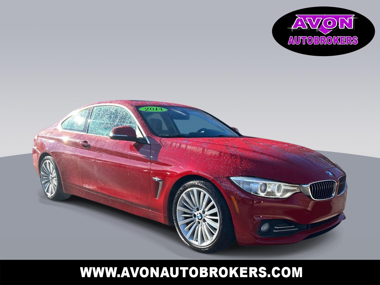 Melbourne Red Metallic 2014 BMW 4 Series Coupe Rear-Wheel Drive Automatic