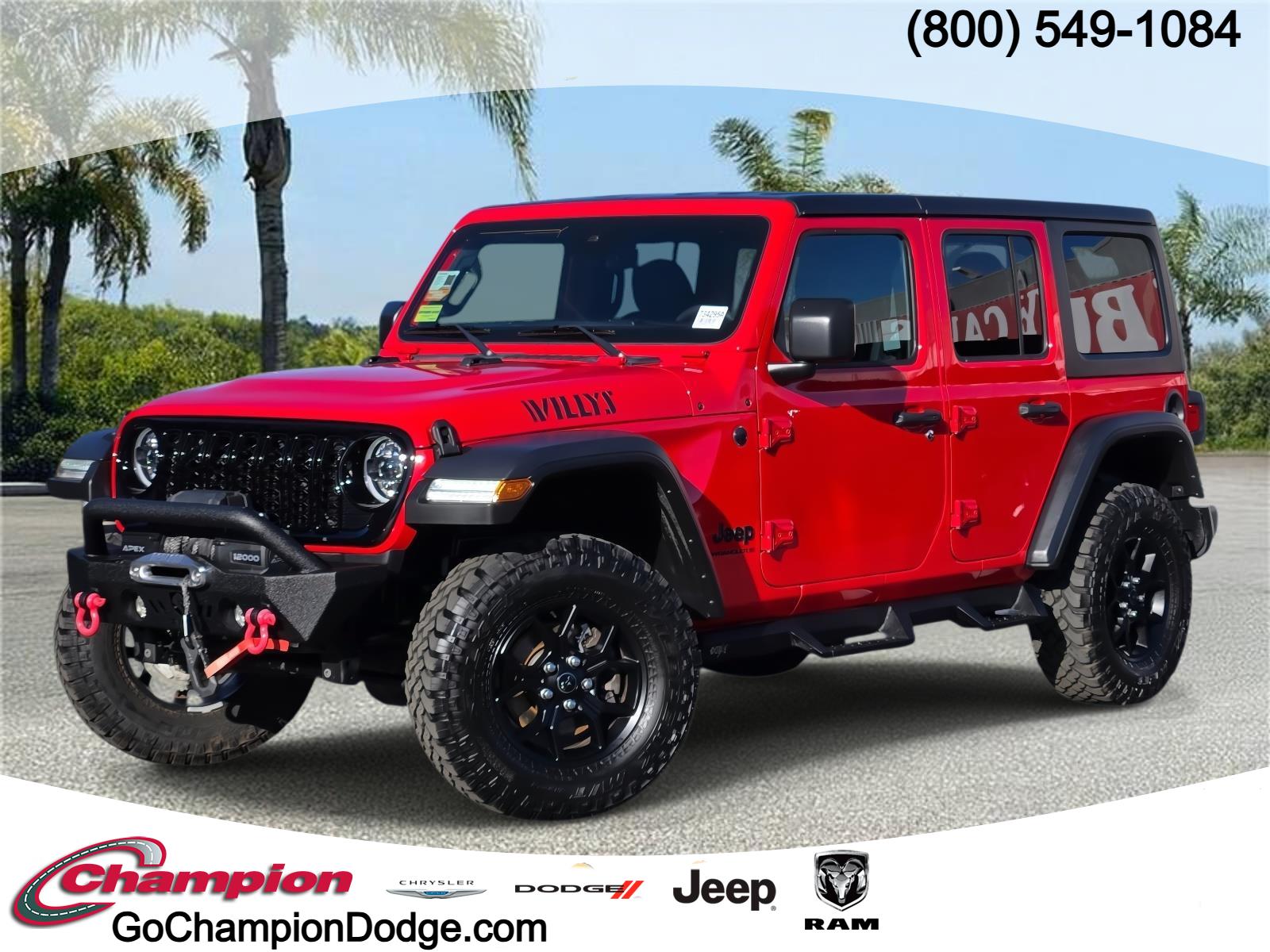 2024 Jeep Wrangler Willys 4-Door 4WD