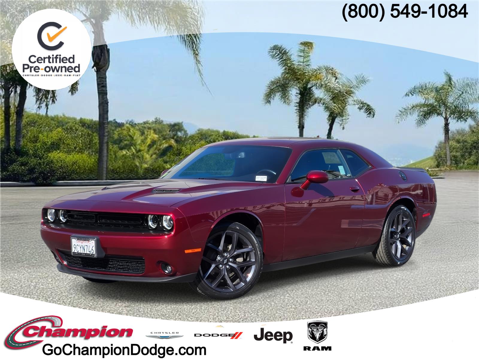 2021 Dodge Challenger SXT RWD